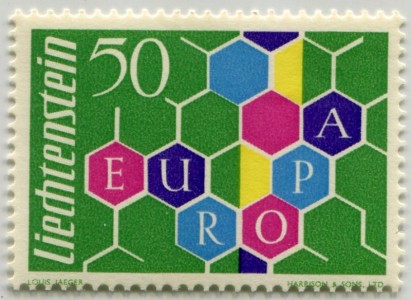 Briefmarke Liechtenstein, Michel 398, Europa