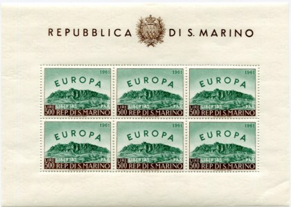 Briefmarke San Marino, Michel 700, Europa